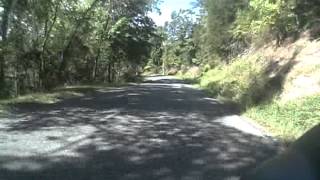 preview picture of video 'Riding Hot Springs Rd north of Covington, VA'