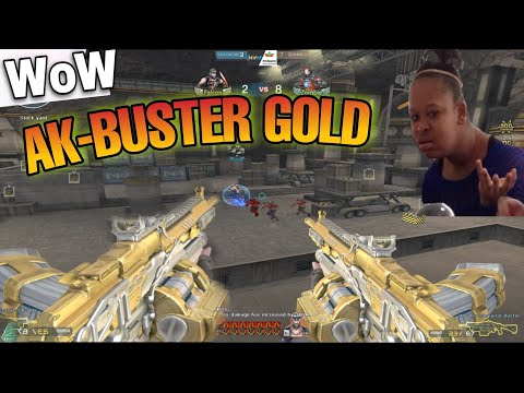 Golden AK47-Buster (Game Play) DeathTrap HeroMode Xtreme |CrossFire Philippines| MonarchZombieV4