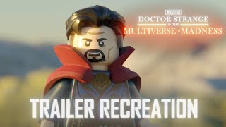 LEGO Doctor Strange in the Multiverse of Madness Main Trailer Recreation