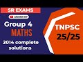 Tnpsc Group 4 2014 Maths Question And Answers Vao Group 4 Exam Class