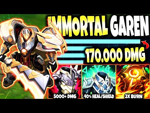 Garen went Beyond the Immortal build and DESTROYED ALL ~ 170.000+ TOTAL DMG 🔥 LoL Garen s12 Gameplay