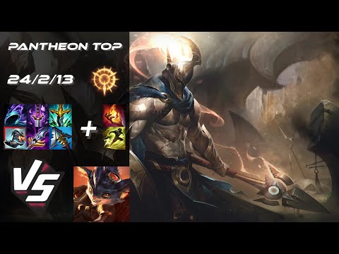 TOP Pantheon vs Rumble - EU Grandmaster Patch 25.S2.8