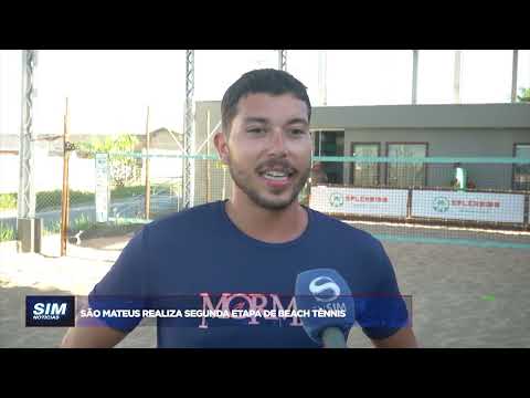 CIRCUITO OPEN: São Mateus realiza 2ª etapa de Beach Tennis que reúne atletas de todas as idades