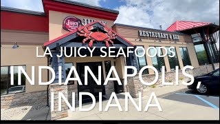 La Juicy Seafoods Indianapolis, Indiana U.S.A | Travel & Food Vlog | NK Johnson’s Vlog