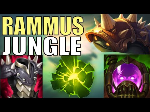 How To Play RAMMUS SEASON 12 ! | TURBO CHEM Rammus Jungle Guide Season 12 League of Legends jg guide
