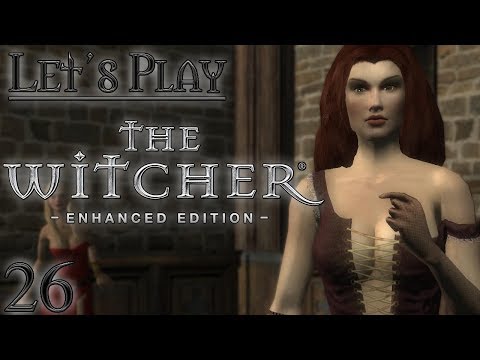Let's Play The Witcher 1, Blind [26] - Exploring the Trade Quarter (The Witcher: Enhanced Edition)