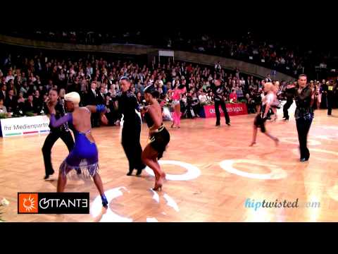 Maxim Stepanov - Emma-Leena Koger, GOC Stuttgart 2014, WDSF Grand Slam latin, 5. round - jive