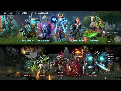 The International 2023 | China Qualifier | Invictus Gaming (1) vs Team Zero (1) - Game 3
