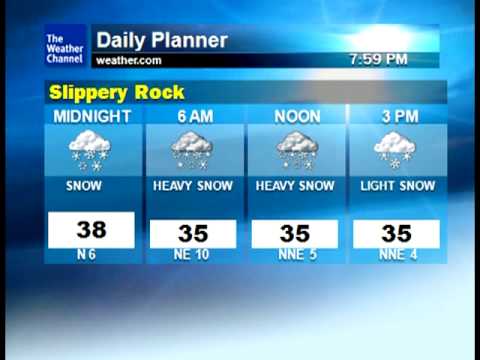 WeatherSTAR XL Slippery Rock, PA