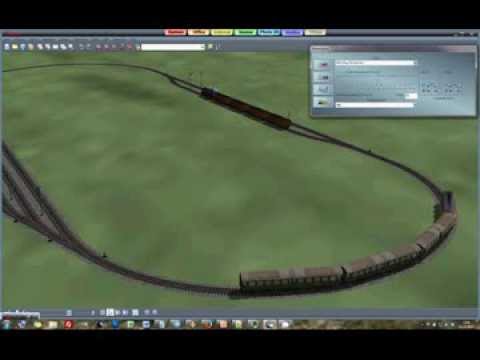 EEP-X Tutorial 13 - Control a Switch With a Train - Model Train Simulator