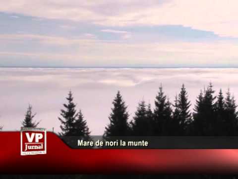 Mare de nori la munte
