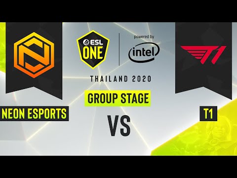 Dota2 - Neon Esports vs. T1 - Game 3 - ESL One Thailand 2020 - Group Stage - AS