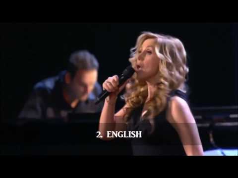 Lara Fabian singing in 10 languages!