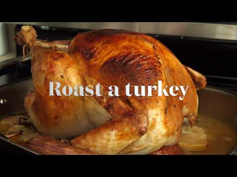 Come arrostire un tacchino. Cucina ASMR.
