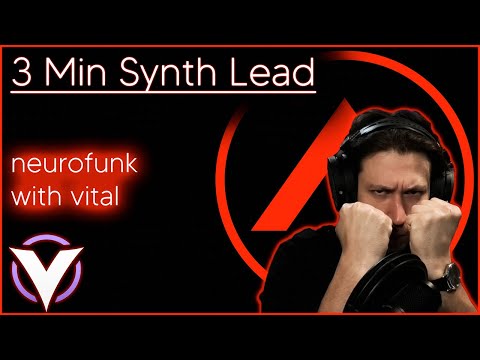 3 Minute Percussive DNB Synth - With Vital