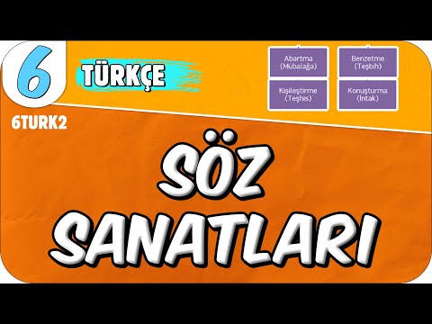 Söz Sanatları 📙 6TURK2 #2025