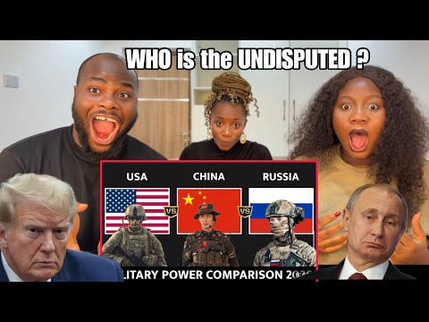 USA vs China vs Russia Military Power Comparison  2025 || REACTION