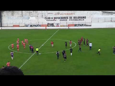 REDUCIDO | DEFENSORES DE BELGRANO VS BARRACAS CENTRAL | SALIDA DE AMBOS EQUIPOS