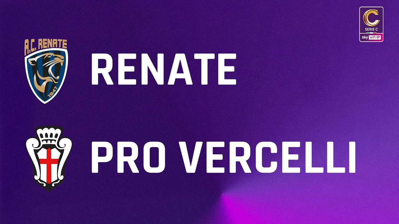 Renate vs Pro Vercelli Highlights