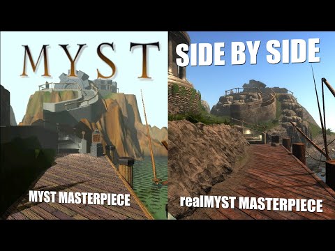 MYST VS REALMYST | Side By Side Comparison | Masterpiece Editions
