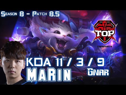 TOP MaRin GNAR vs URGOT Top - Patch 8.5 KR Ranked