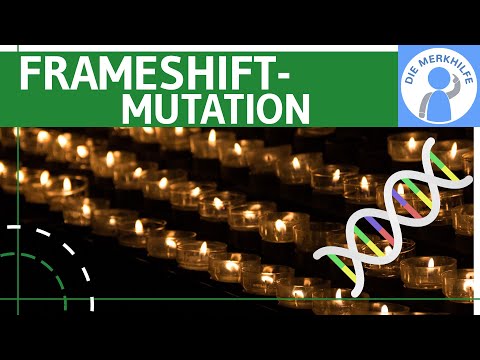 Frameshift-Mutation / Leserastermutation - Definition, Erklärung, Ablauf, Merkmale & Folgen -Genetik