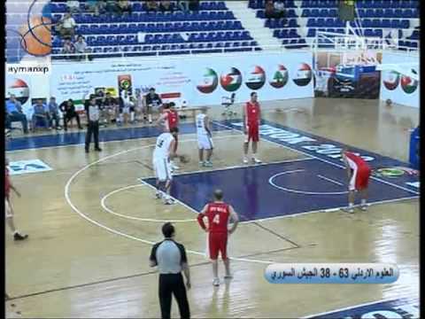 ASU /Jordan - Al-Jeish/Syria (WABA Champions Cup 2013 / Game 1)