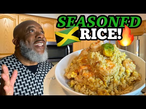 How to make SEASONED RICE! (ACKEE & SKRIMP!) | Deddy's Kitchen