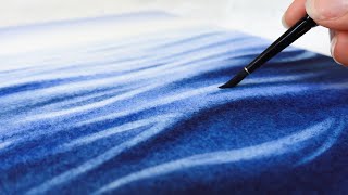 Watercolor Techniques That (Actually) Work for Painting The Sea!