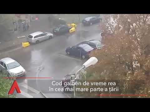 Stiri Mediafax  18 Iunie - Cod galben de vreme rea până la ora 23.00