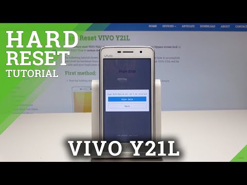 Hard Reset VIVO Y21L - Factory Reset by Recovery Mode / Wipe Data