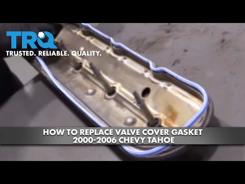 How to Replace Valve Cover Gasket 2000-2006 Chevy Tahoe