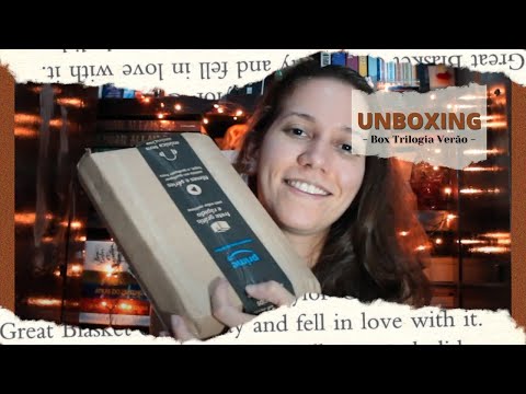 Unboxing | Box Trilogia verão
