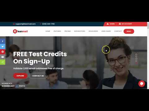 Kleanmail - 4 simple steps to a clean email list!