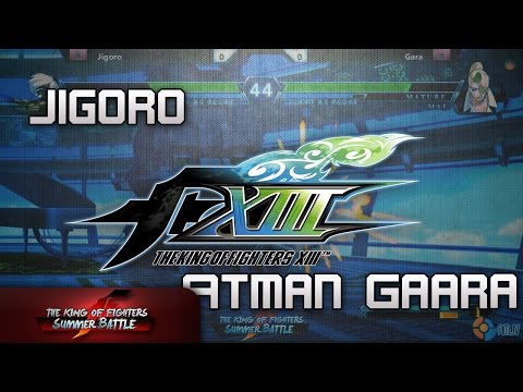 Jigoro vs Atman Gaara  - #KOF_Summer_Battle #KOFXIII