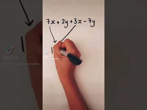 Simplifying Expressions / Collecting like terms / Algebra