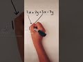 Simplifying Expressions Collecting Like Terms Algebra