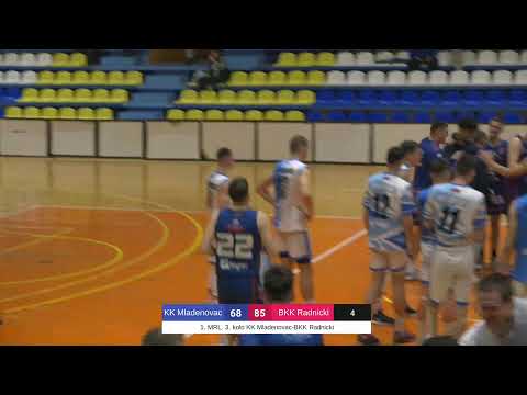 1.MRL. 3. kolo KK Mladenovac-BKK Radnički