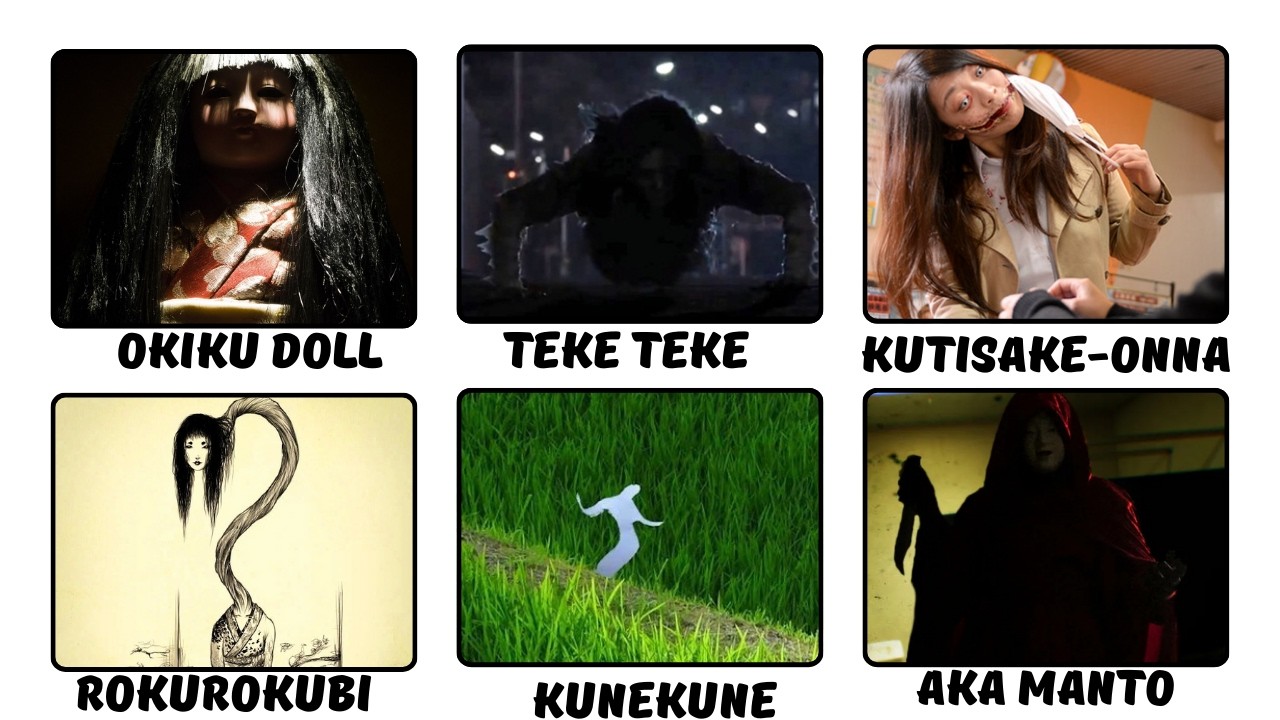Creepiest Japanese Urban Legends – Explained in 5 Minutes【Part 1】