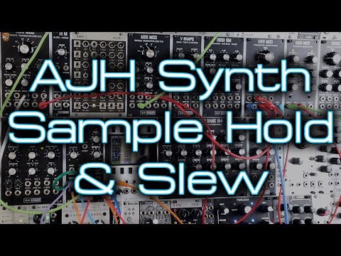 AJH Synth MiniMod Sample Hold & Slew // Everything you could want from S&H and more!