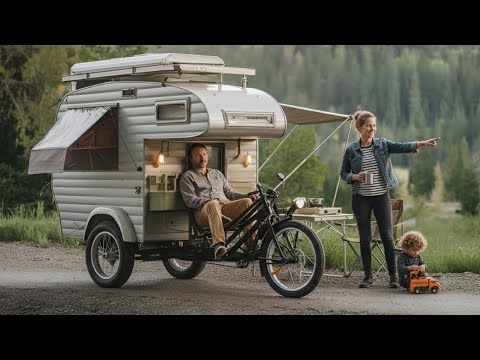 „Obdachlos? 😱 Dieser 2026 Bike-Camper Könnte Dein Leben Retten!“