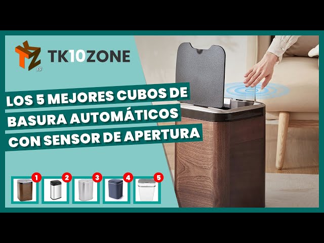Vídeo relacionado con Cubo de Basura Automatico Cocina con Sensor de Movimiento Inteligente Sin Contacto | 50 litros Acero INOX Tapa Automática Carga con Pilas o Batería. Diseño moderno para hogar oficina y reciclaje