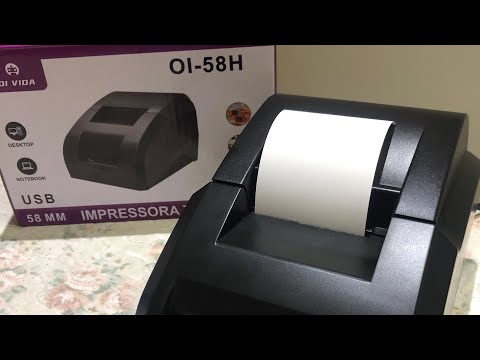 OI VIDA 58MM Printer. HOW TO INSTALL ON THE COMPUTER.