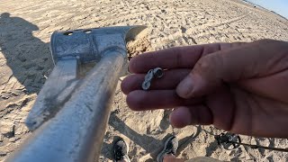 Beach Metal Detecting Hampton Beach NH XP2 Deus