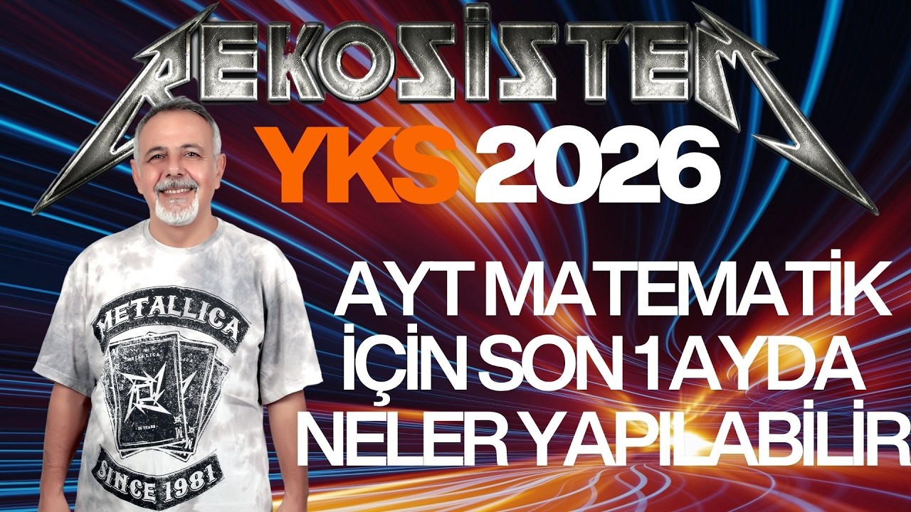 YKS 2026 İÇİN SON 1 AYDA AYT MATEMATİK NETLERİNİZ İÇİN BİR ÖNERİ