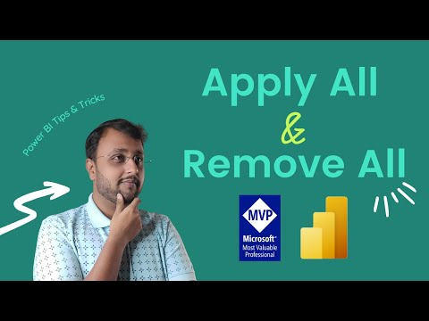 Apply All and Remove All Button in Power BI Apply All and Remove All Button in Power BI