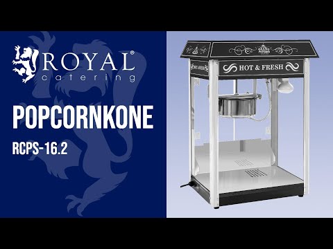 video - Popcorn-kone - mustalla katolla