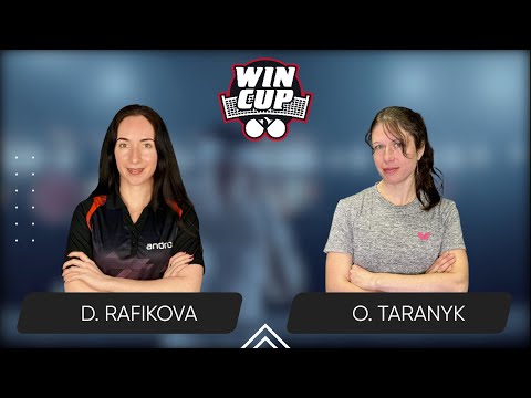 13:30 Diana Rafikova - Olena Taranyk 16.02.2025 WINCUP Women Professional. Table 1