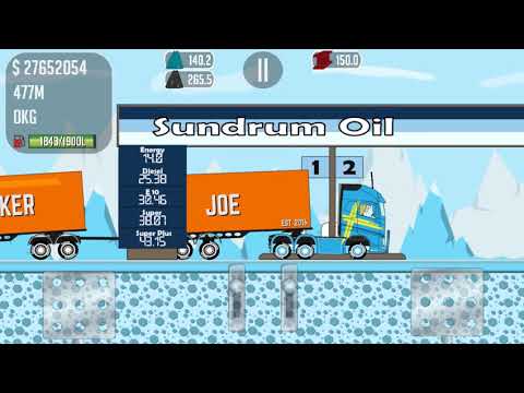 Trucker Joe transports steel on a new truck to a dairy factory