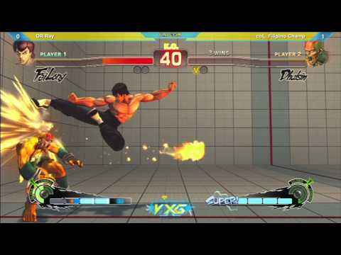 VxG2013: DR Ray vs coL. Filipino Champ - SSF4: AE Ver. 2012 - Pool Play